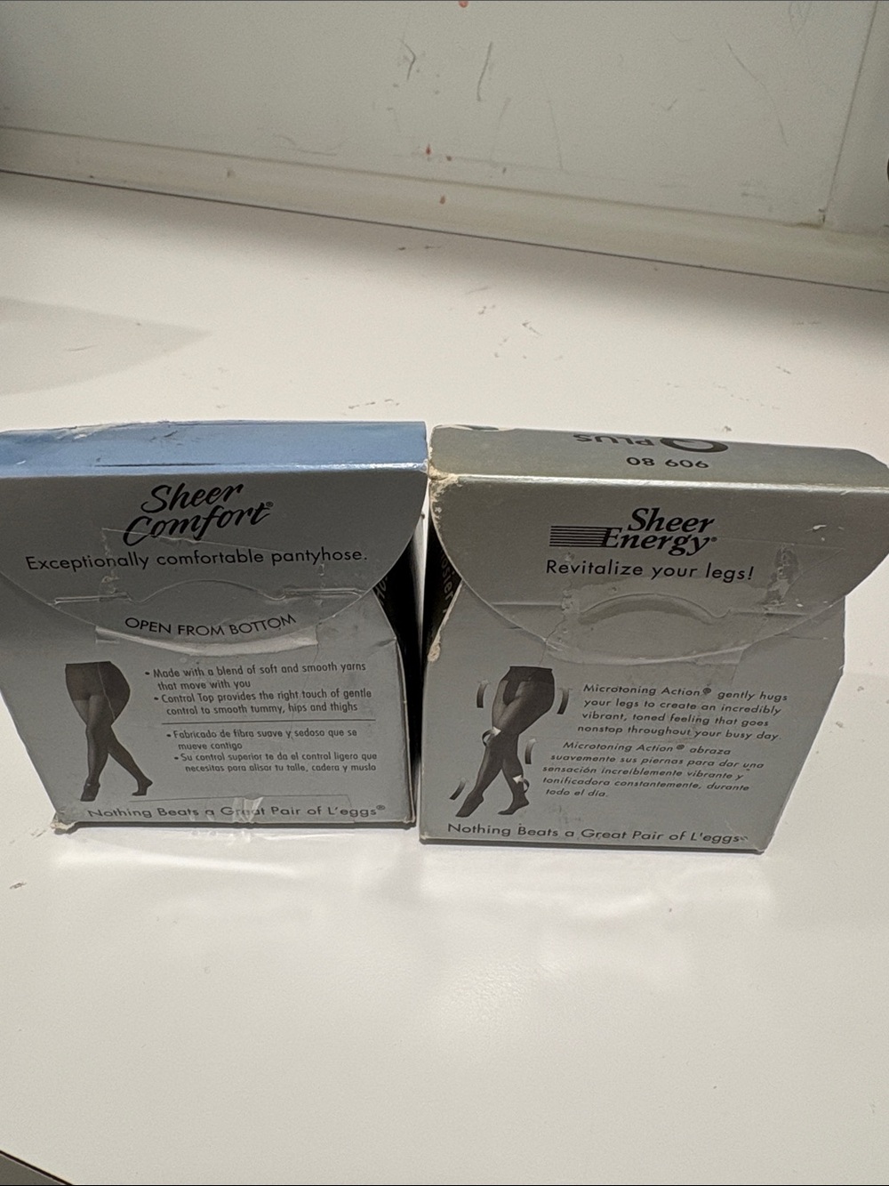 L’eggs Sheer Pantyhose Pack - Suntan in Q Plus & Soft Black in size Q - Picture 2 of 3